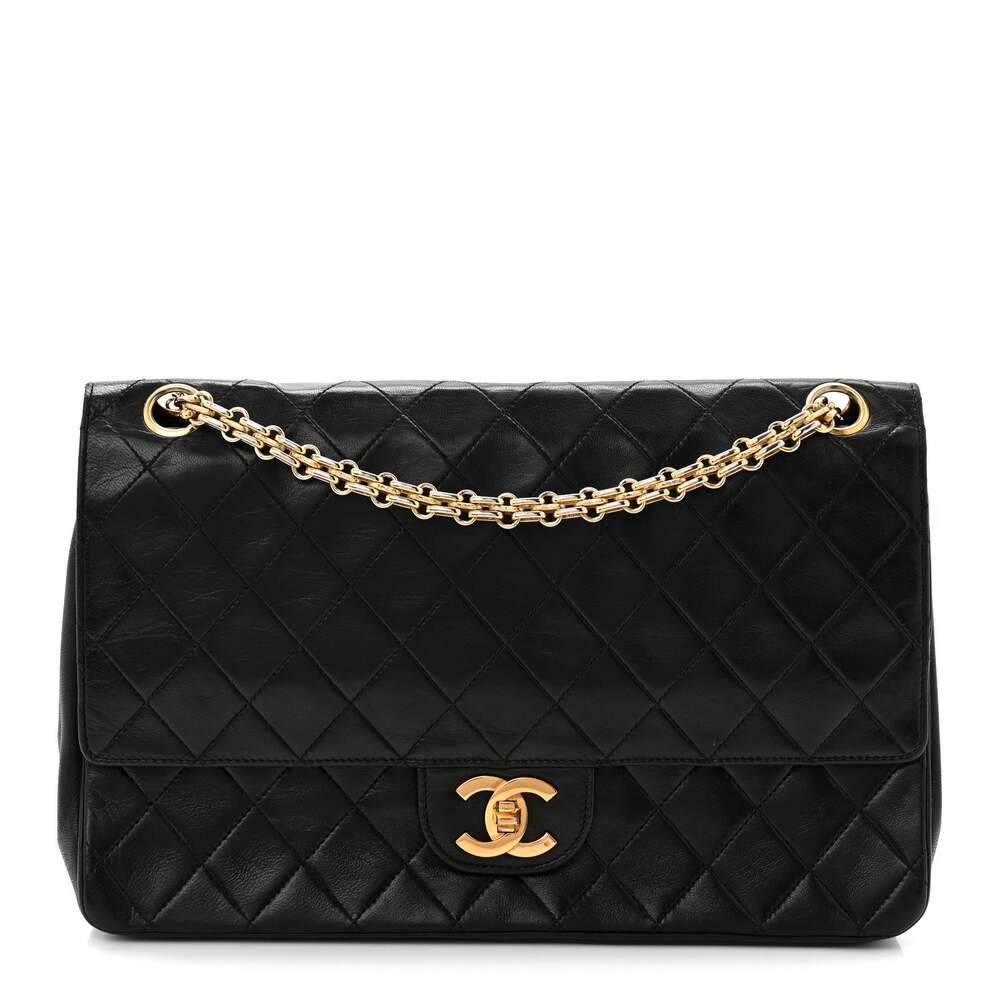 Chanel Lambskin Quilted Medium Double #304071C49B